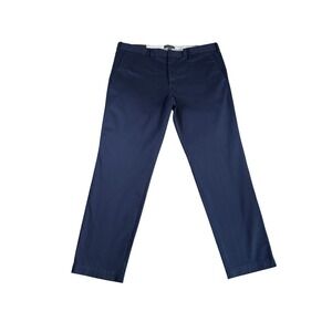 NWT Banana Republic Aiden Slim Fit Rapid Movement Chino Navy Blue Mens 38x32